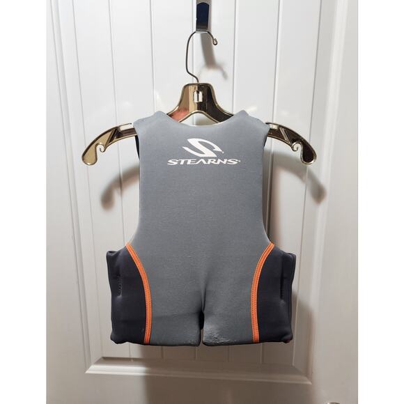 STEARNS Youth Boating Vest 50-90 lbs - Aqua Blue Type III PFD Ski Vest - Picture 5 of 5